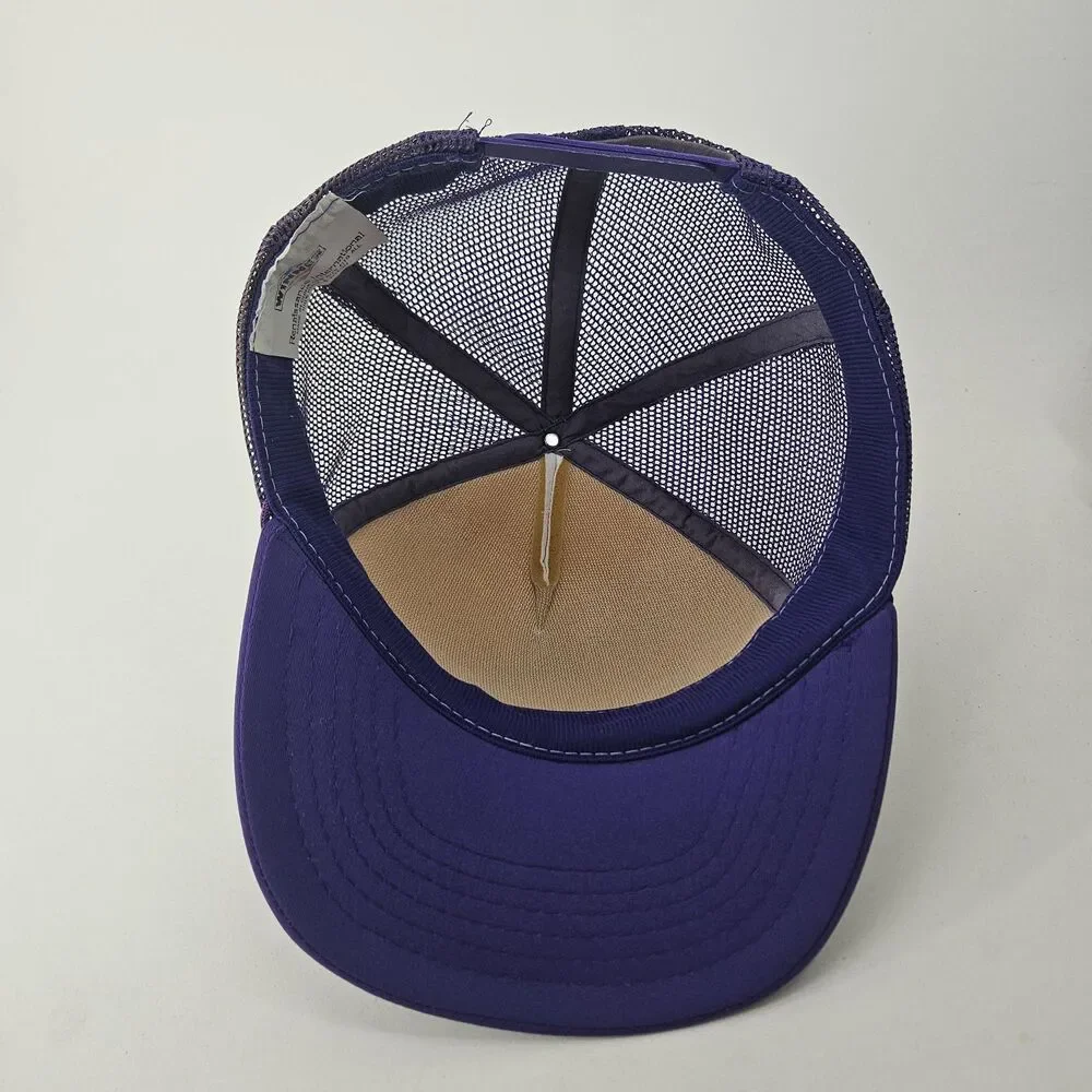 Vintage 1986 Rancho Cucamonga Grape Harvest Festival Trucker Hat Cap Purple